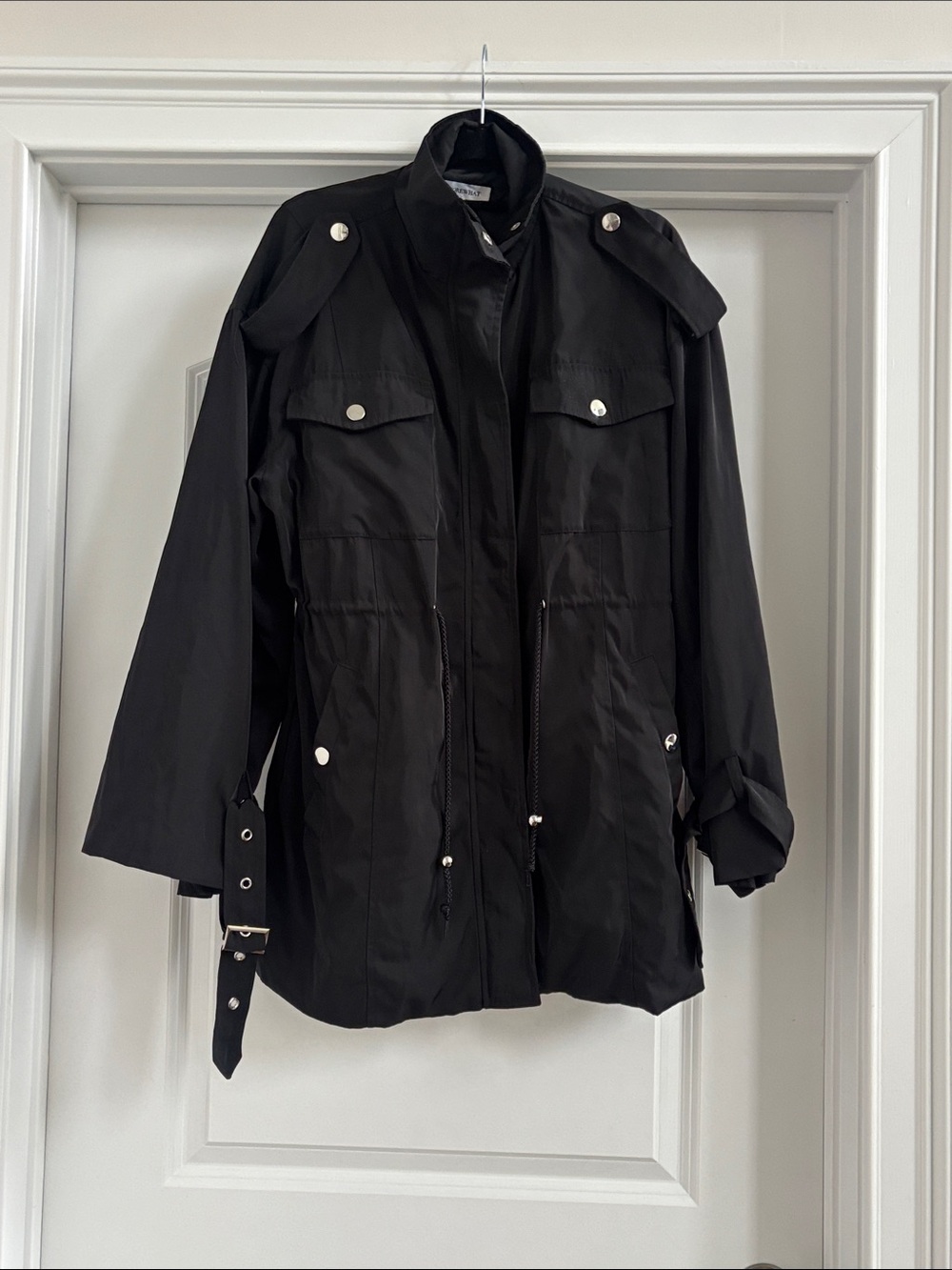 WeWoreWhat Black Utility Anorak Jacket